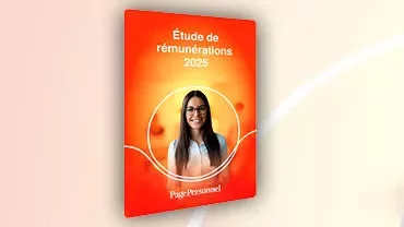 Couverture du rapport Page Personnel sur les rémunérations 2025 en orange.