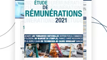 Couverture d'un rapport sur l'étude des rémunérations 2021.