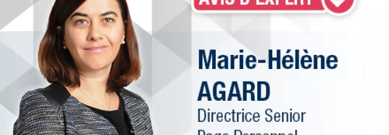 Marie-Hélène Agard, directrice des recrutements sur les métiers de la Banque chez Page Personnel.